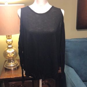 Cold shoulder shirt
